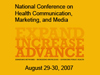 Introduction to panel session discussing disseminating public health programs.