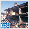 After a hurricane, stay away from damaged buildings until building inspectors say it’s safe to enter.